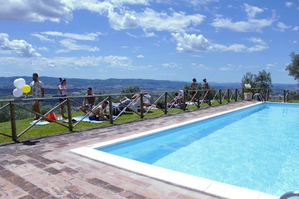 Agriturismo Villa Gabbiano Capodacqua  Bagian luar foto